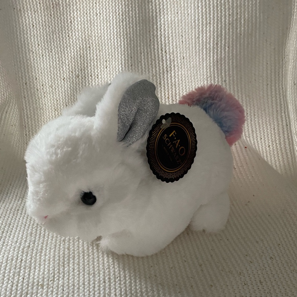 FAO Schwarz rabbit plush